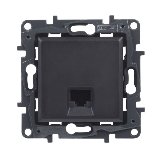 RJ45 socket Niloé Step category 6 UTP black image 3