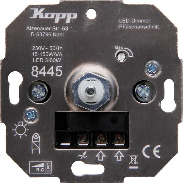Changeover switch - LED dimmer, 50W/RC image 1