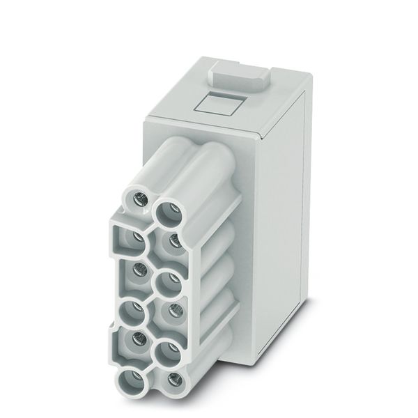 Module insert for industrial connector, Series: ModuPlug, PUSH IN with image 1