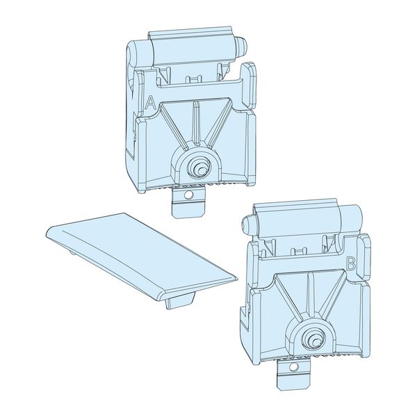 FRONT PLATE HINGE KIT image 1