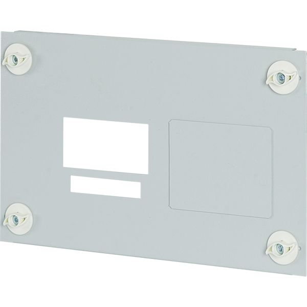 Front plate multiple mounting NZM1, vertical, HxW=200x400mm image 2