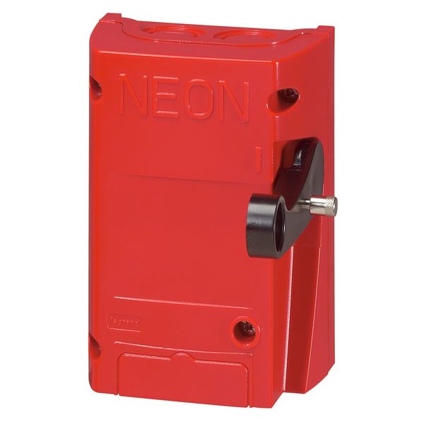 FIREMAN S SWITCH (RED) 2 P 16A image 1