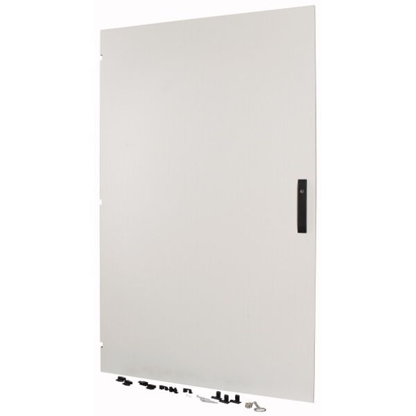 Section wide door, closed, HxW=1625x995mm, IP55, grey image 1