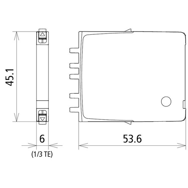 Protection module for 1 pair BLITZDUCTORconnect w. fault indication image 2