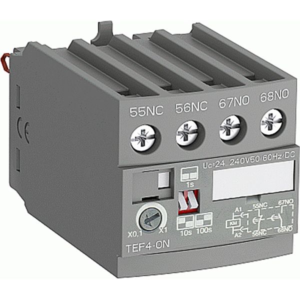 TEF4-ON Frontal Electronic Timer image 1