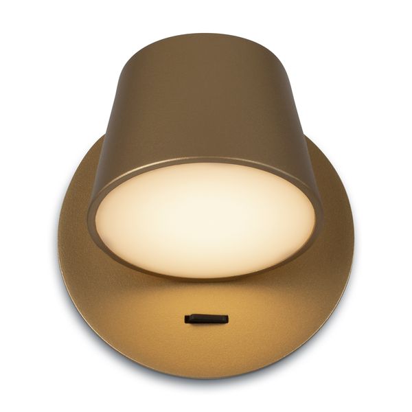 Modern Pixel Wall lamp Brass image 1