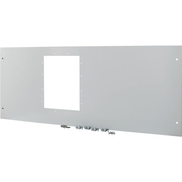 Front cover for IZM63, withdrawable, HxW=550x1350mm, grey image 3