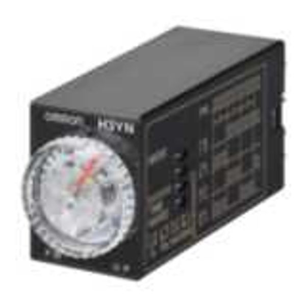 Timer, plug-in, 14-pin, multifunction, 0.1m-10h, 4PDT, 3 A, 200-230 VA image 3