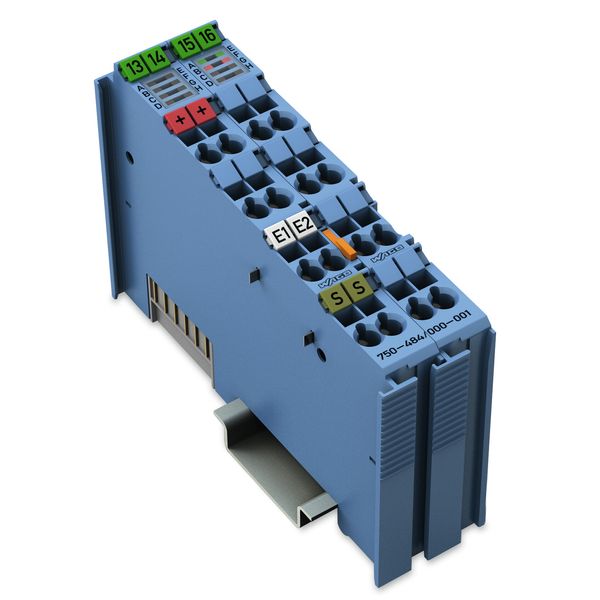 2-channel analog input 4 … 20 mA HART NAMUR NE 43 blue image 1