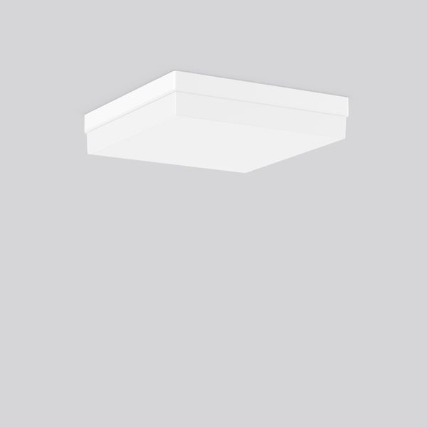 FLAT QUADRAT, 19 W, 1500 lm, 840, white, Phase-cut Ceiling and wall lu image 1