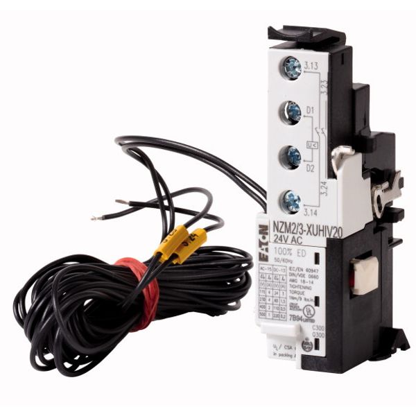 Undervoltage release, 110-130VAC +2N/Oem image 1