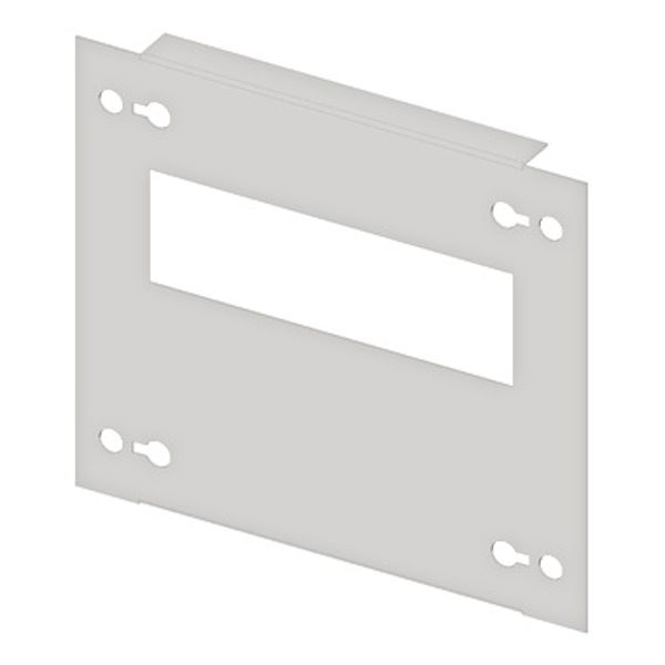 Slotted front Plate 208mm G4 sheet steel, 8MW for wide 2 image 1