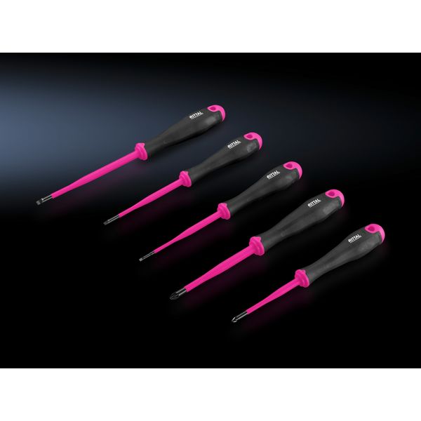 Screwdriver Set insulated SL 3x0,5_4 x 0,8_5,5x1/PH 1_2 image 3