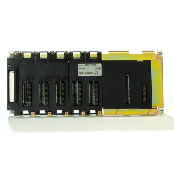 Duplex CPU backplane, 5 I/O slots, use CS1D-PA207R power supplies only image 1