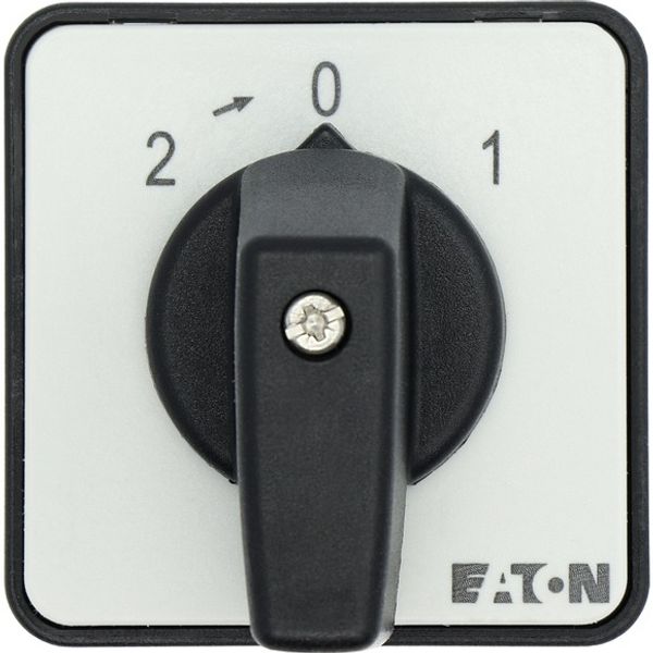 Universal control switches, T0, 20 A, flush mounting, 3 contact unit(s), Contacts: 6, 45 °, momentary/maintained, With 0 (Off) position, With spring-r image 4