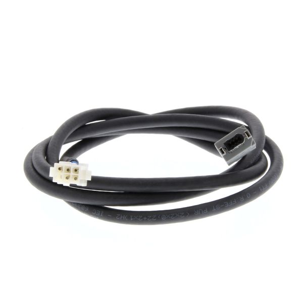 Servo encoder cable, 15 m, incremental encoder type, 50 to 750 W image 1