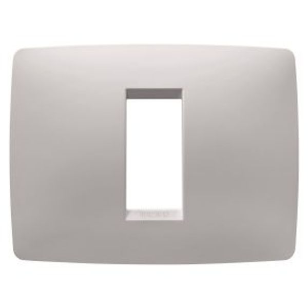 ONE PLATE - IN PAINTED TECHNOPOLYMER - 1 MODULE - NATURAL BEIGE - CHORUSMART image 1