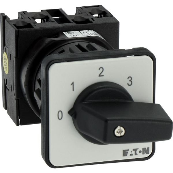 Step switches, T0, 20 A, centre mounting, 2 contact unit(s), Contacts: 3, 45 °, maintained, With 0 (Off) position, 0-3, Design number 8241 image 7