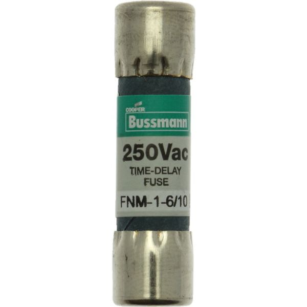 Fuse-link, low voltage, 1.6 A, AC 250 V, 10 x 38 mm, supplemental, UL, CSA, time-delay image 2