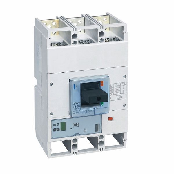 MCCB DPX³ 1600 - S1 electronic release - 3P - Icu 70 kA (400 V~) - In 1600 A image 1