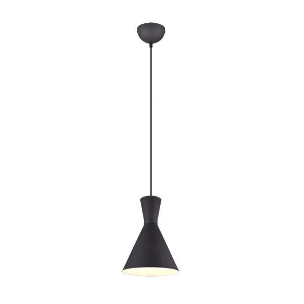 Enzo pendant 20 cm E27 matt black image 1