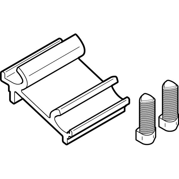 DHAM-ME-N2-50-CL Adapter kit image 1