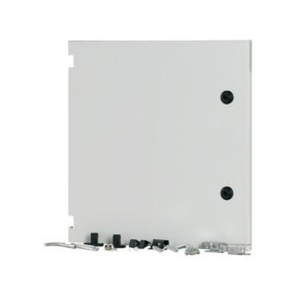 Section wide door, closed, HxW=450x425mm, IP55, grey image 4