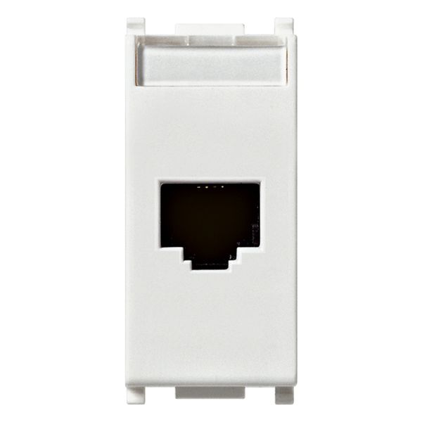 RJ45 Cat6 Netsafe UTP 110 outlet white image 1