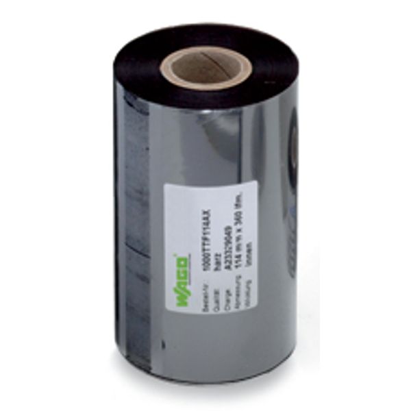 Thermal transfer ink ribbon for TP 298/TP 343 only for paper labels bl image 1