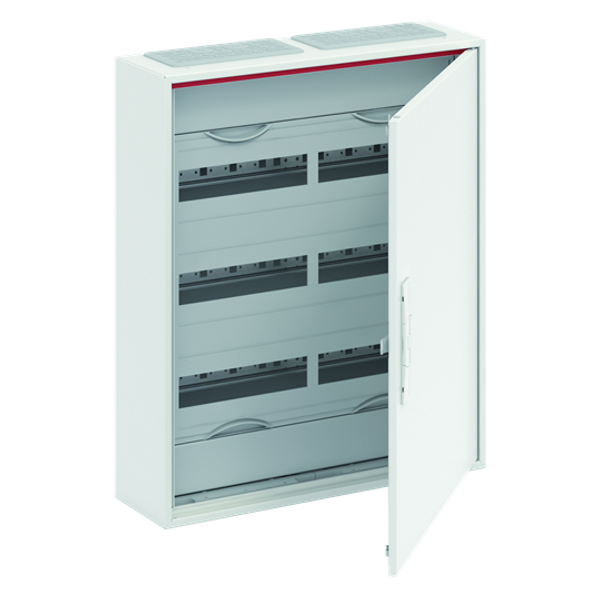 CA25RZ1 ComfortLine Compact distribution board, Surface mounting, 96 SU, Isolated (Class II), IP44, Field Width: 2, Rows: 4, 800 mm x 550 mm x 160 mm image 1