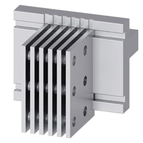 Vertical Connect.  (top) for circuit breakers fixed mounted, Frame Size 3, for 3WA2 breaking capacity  3WA9111-1AB32 image 1