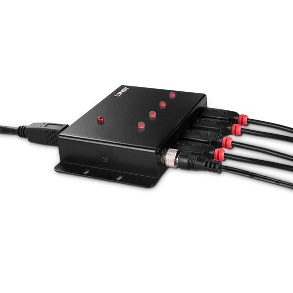 4 Port USB 3.0 Metal Hub 4 additional USB 3.0 ports - perfect for industrial applications image 2