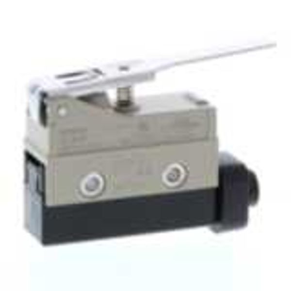 Enclosed basic switch, hinge lever, SPDT, 15 A image 2