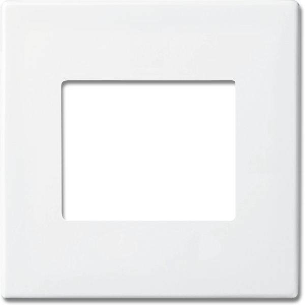 6476-914 CoverPlates (partly incl. Insert) Safety technology Alpine white image 1