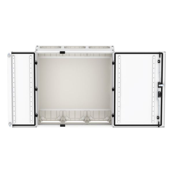 Wall-mounted enclosure EMC2 empty, IP55, protection class II, HxWxD=800x800x270mm, white (RAL 9016) image 14
