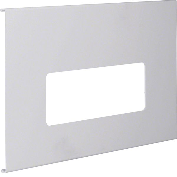 Pre-cut lid 3gang, FB 60230, light grey image 1