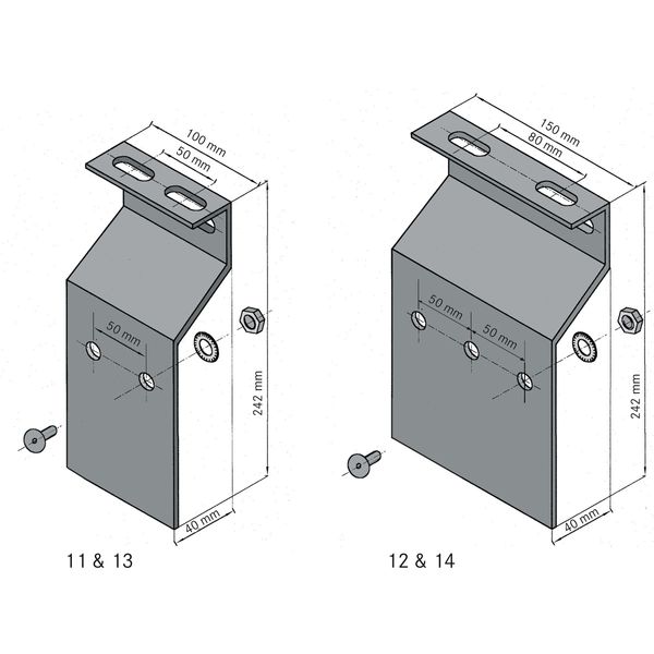 CABLE WEDGE CLAMPS MP 14 image 2