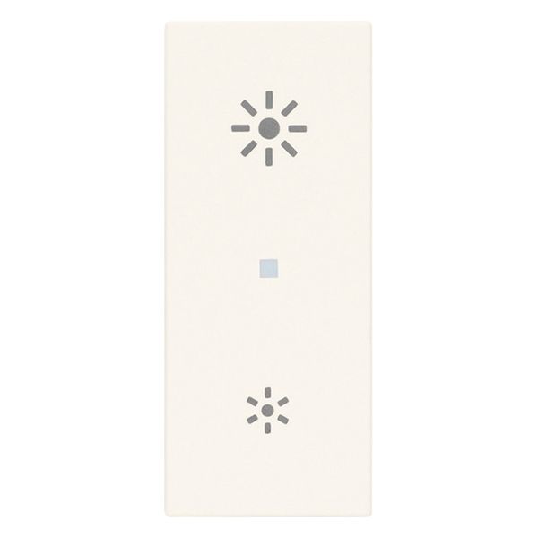 Axial button 1M dimmer symbol white image 1