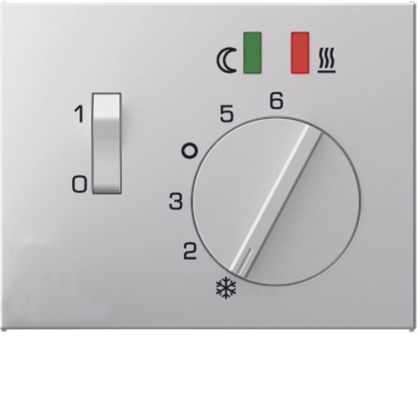 Centre plate f.thermostat f.undrflr. heat., pivoted,setting knob,K.1,p image 1