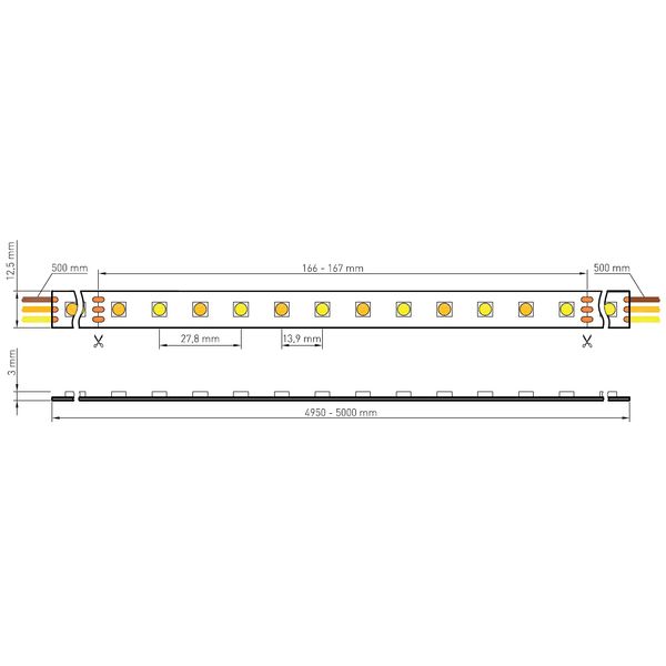 FS 86, AH, 100% MIX, 19W/m, 1650lm/m, 24VDC, IP44, l=5m image 4