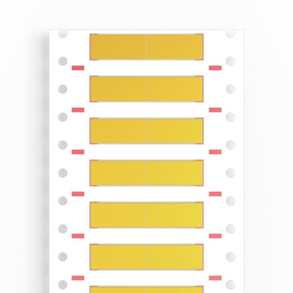 Cable coding system, 4.2 - 5.8 mm, 11.3 mm, Polyolefine, yellow image 1