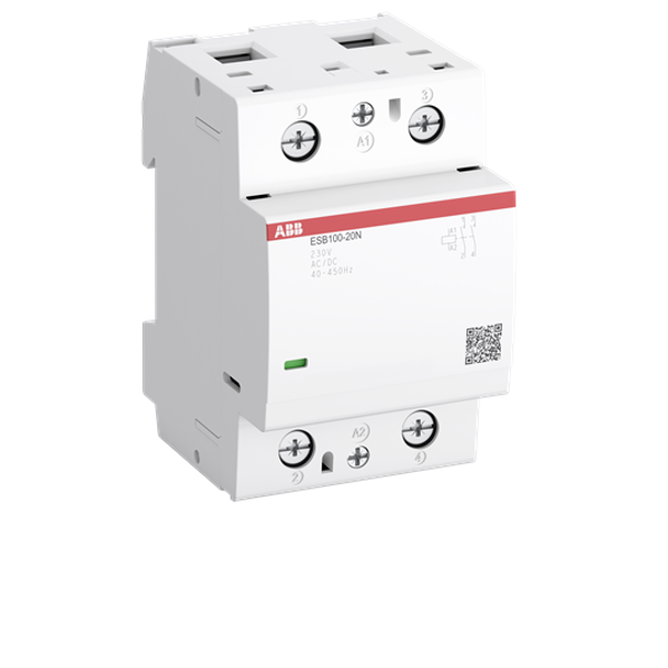 ESB100-20N-01 Installation Contactors (NO) 100 A - 2 NO - 0 NC - 24 V - Control Circuit 400 Hz image 4