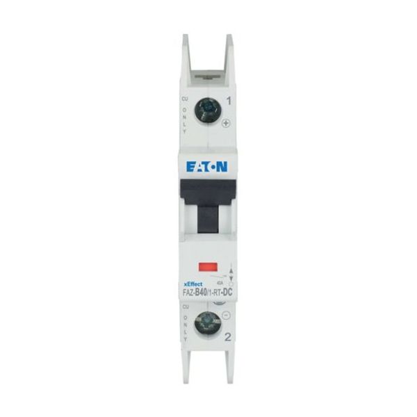 FAZ-B40/1-RT-DC Eaton Moeller series xEffect - FAZ-DC MCB image 1