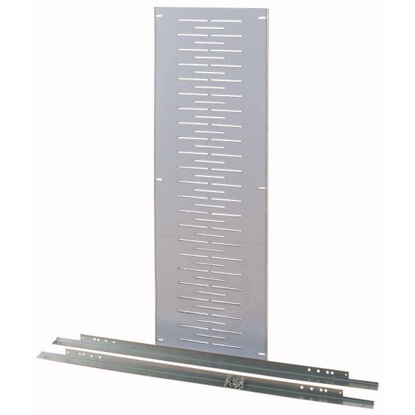 Cover, transparent, 2-part, section-height, HxW=900x425mm image 1