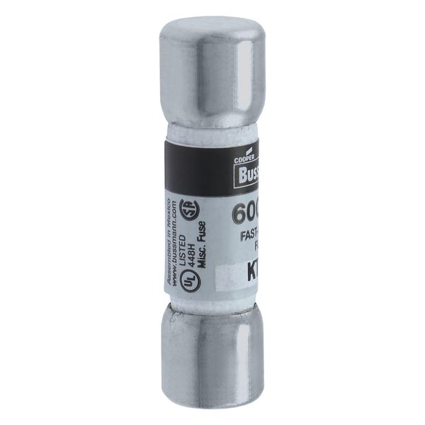 Fuse-link, low voltage, 4 A, AC 600 V, 10 x 38 mm, supplemental, UL, CSA, fast-acting image 12