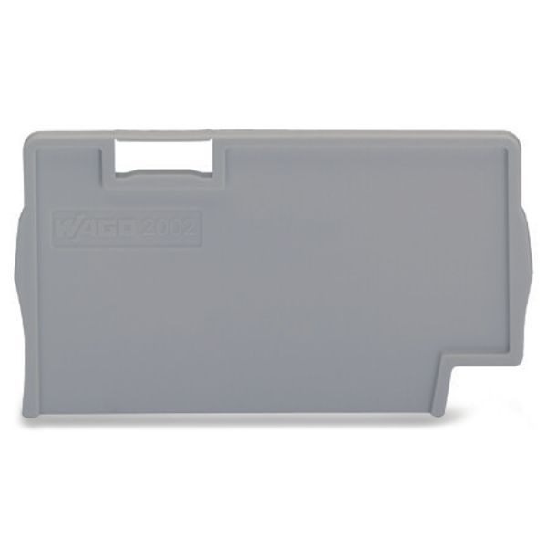 Seperator plate 2 mm thick oversized gray image 2