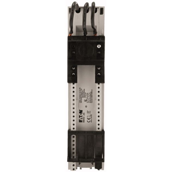 Busbar adapter, 45 mm, 25 A, DIN rail: 1, Push in terminals image 1