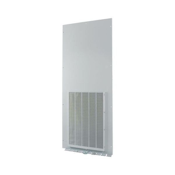 Front plate (section high), ventilated, W=800mm, IP42, grey image 3