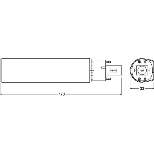 DULUX LED D/E HF & AC MAINS V 10W 840 G24Q-3 image 9