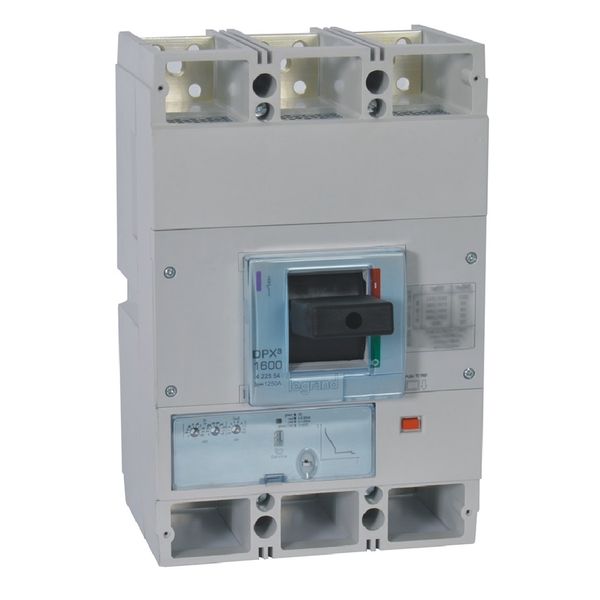 MCCB DPX³ 1600 - S1 electronic release - 3P - Icu 50 kA (400 V~) - In 1250 A image 1